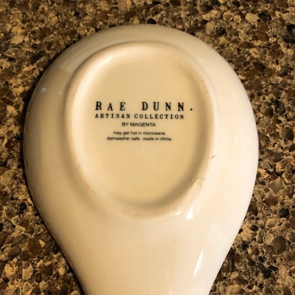 Rae Dunn Spoon Rest Yellow - Picture 4 of 5